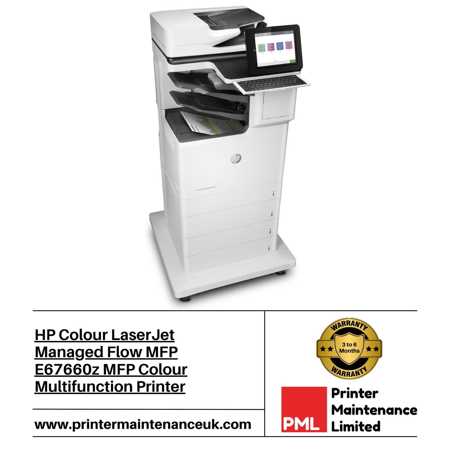 HP LaserJet Managed Flow MFP E67660Z