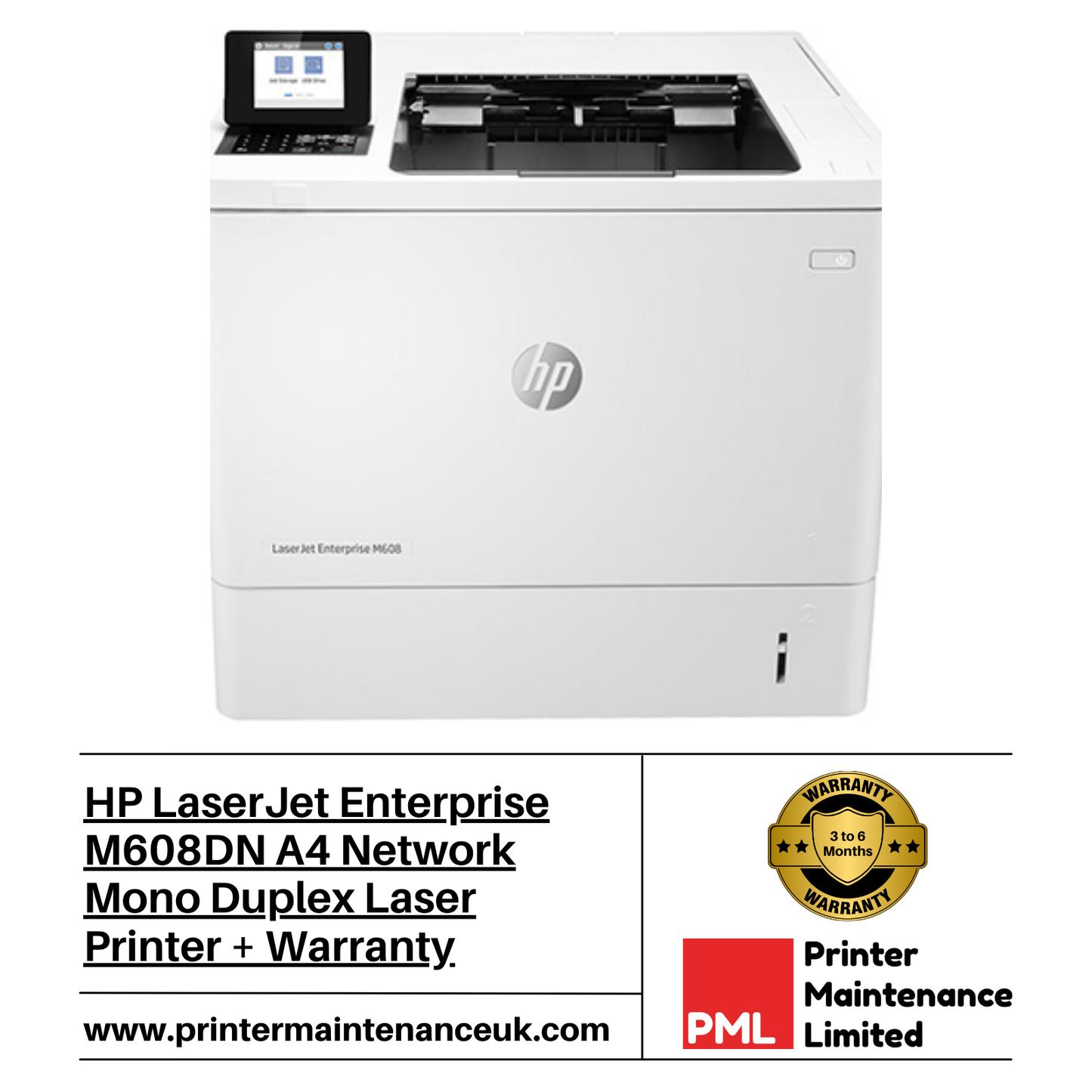 HP LaserJet Enterprise M608DN