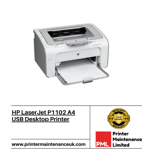 HP LaserJet P1102 A4 USB Desktop Printer