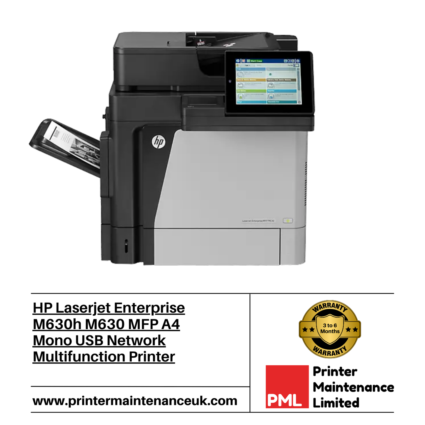HP LaserJet M630H MFP