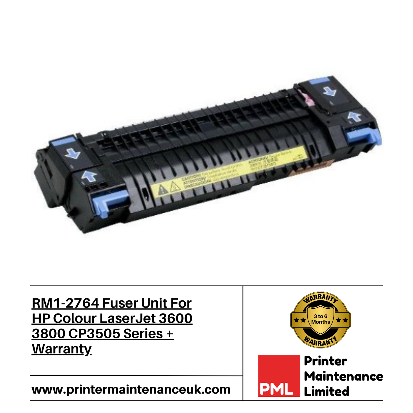 HP 3600, 3800 Fuser Assembly Unit - RM1-2764