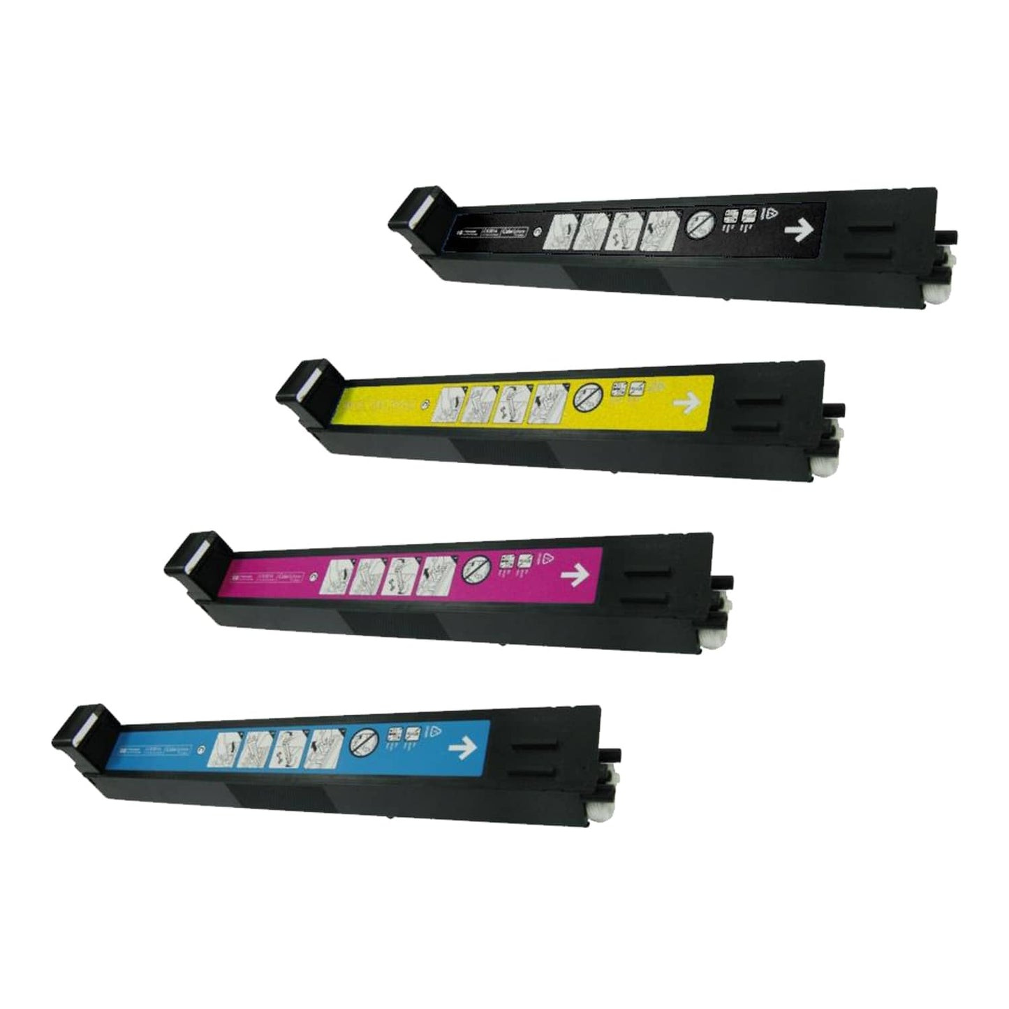 HP Colour LaserJet CM6030 CM6040 HP Genuine Complete Part Used Toner Set