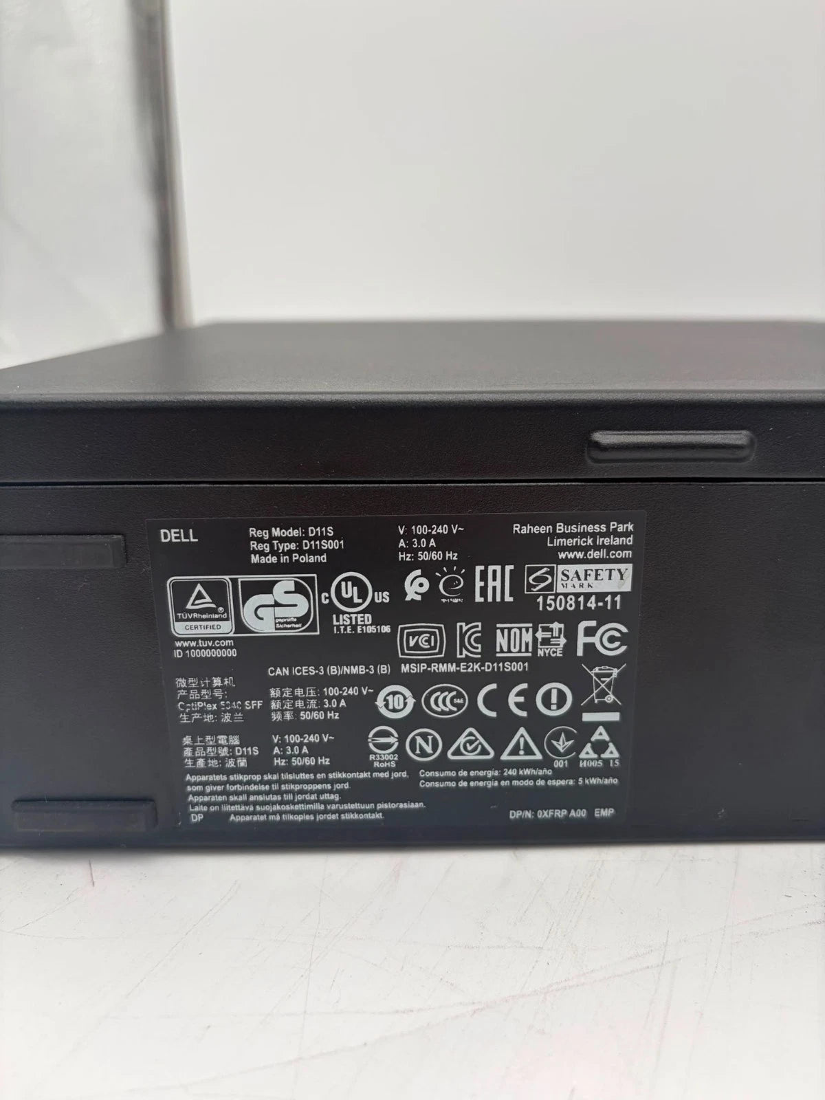 Dell OptiPlex 5040 SFF D11S 3.20GHz i5-6500 Processor 4GB RAM 500GB HDD Grade B