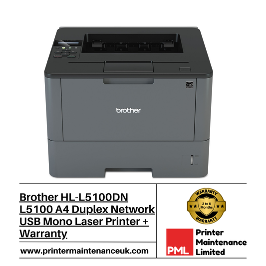 Brother L5100DN A4 Mono Laser Printer