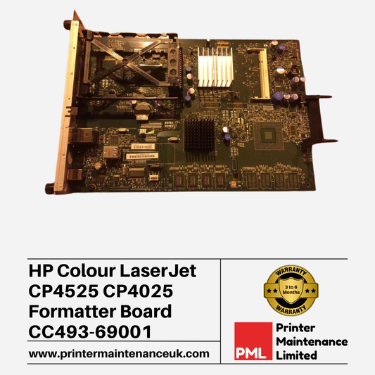 HP LaserJet CP4525 Main Logic Formatter Board - CC440-60001