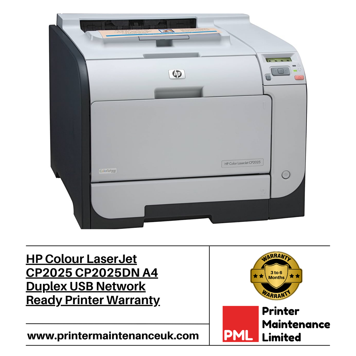 HP LaserJet CP2025DN