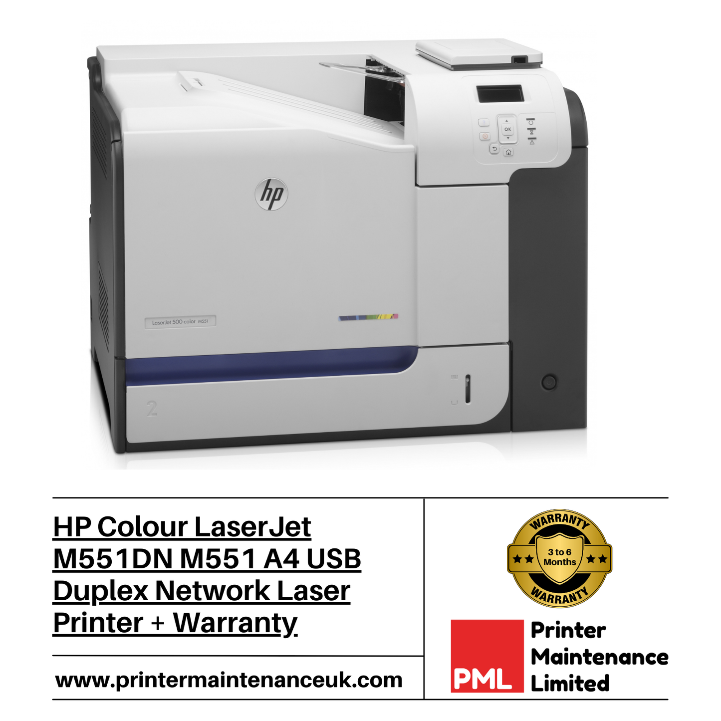 HP LaserJet Enterprise 500 Color M551DN