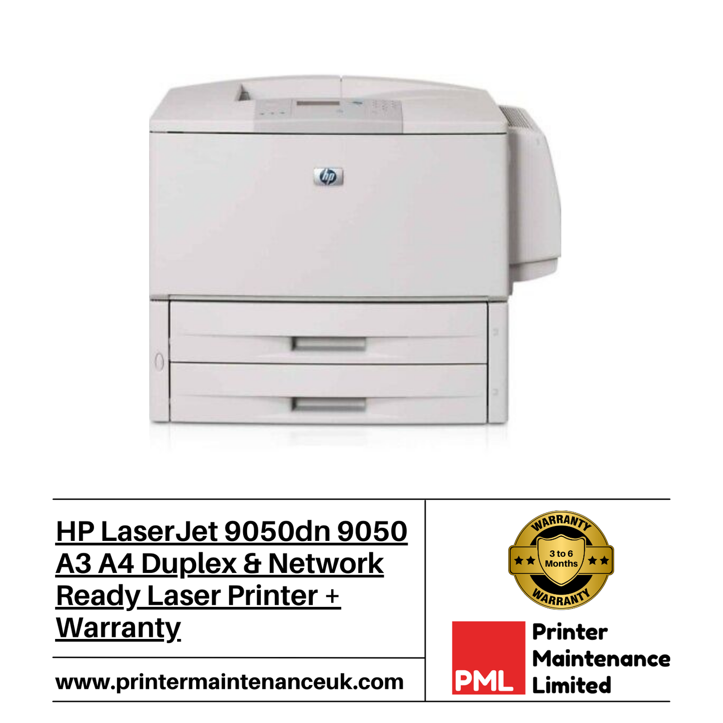 HP LaserJet 9050DN A3 Mono Laser Printer