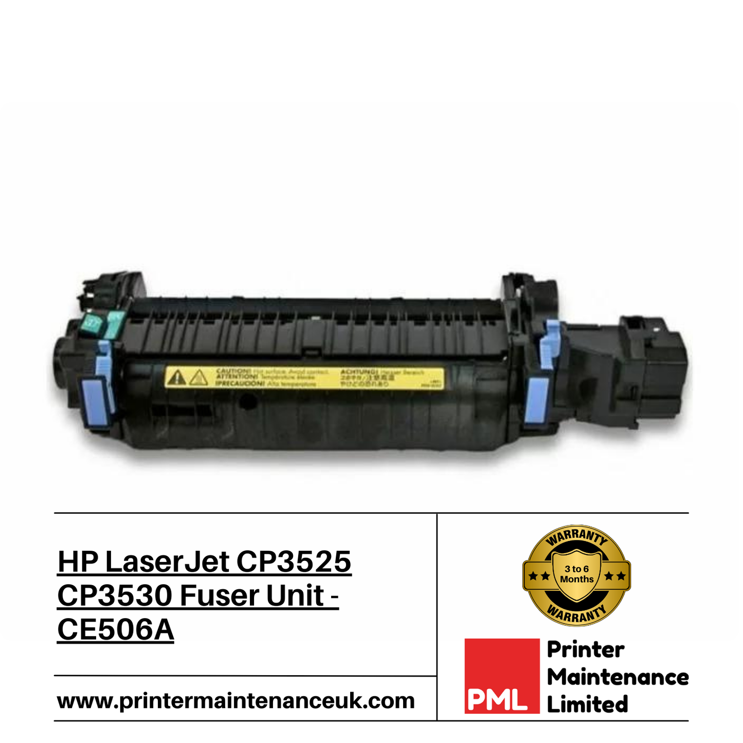 HP LaserJet CP3525 CP3530 Fuser Unit - CE506A