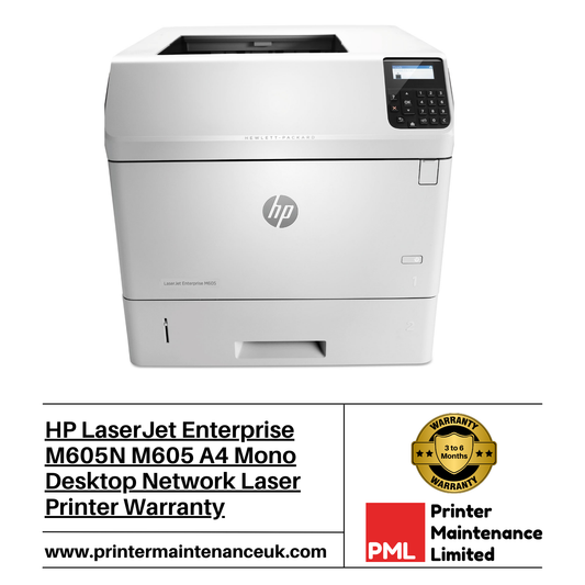 HP LaserJet Enterprise M605DN A4 Mono Laser Printer