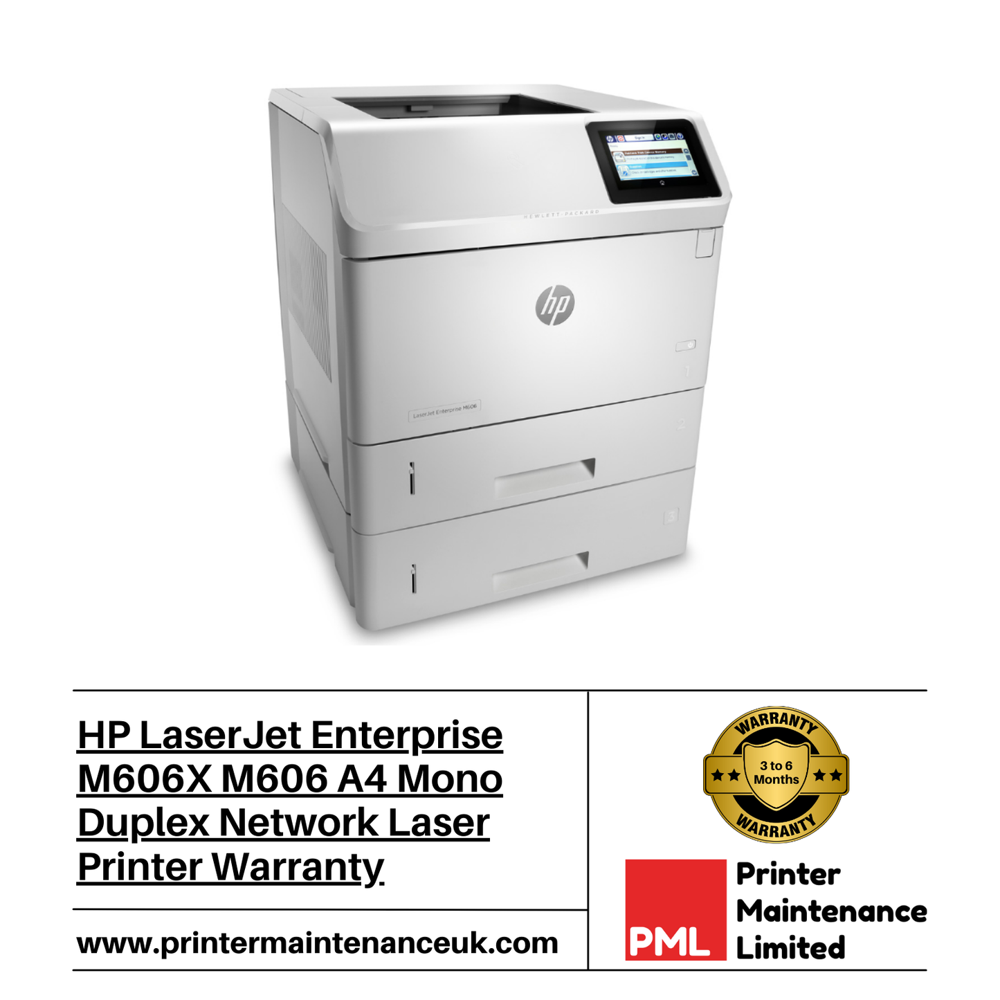 HP LaserJet Enterprise M606X