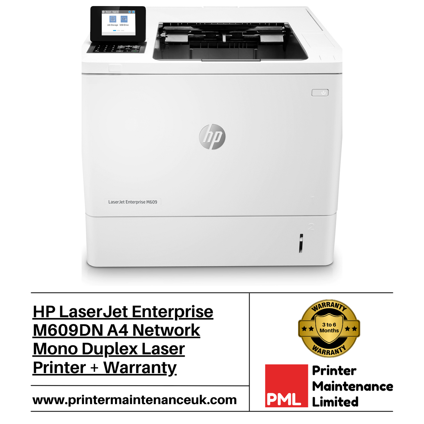 HP LaserJet Enterprise M609DN