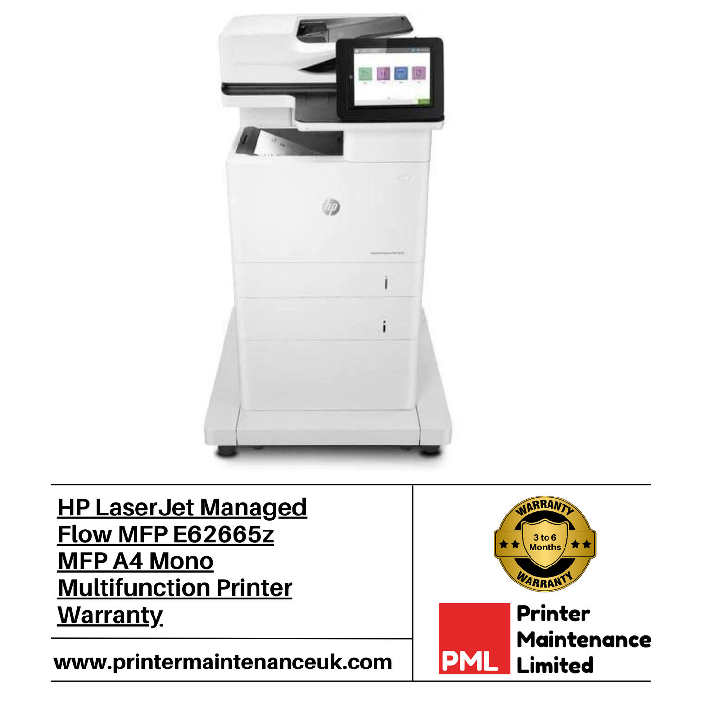 HP LaserJet Managed Flow MFP E62665Z