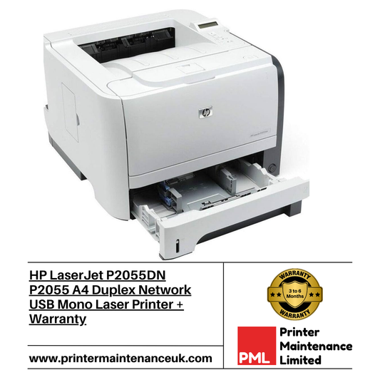 HP LaserJet P2055DN P2055 A4 Duplex Network USB Mono Laser Printer + Warranty