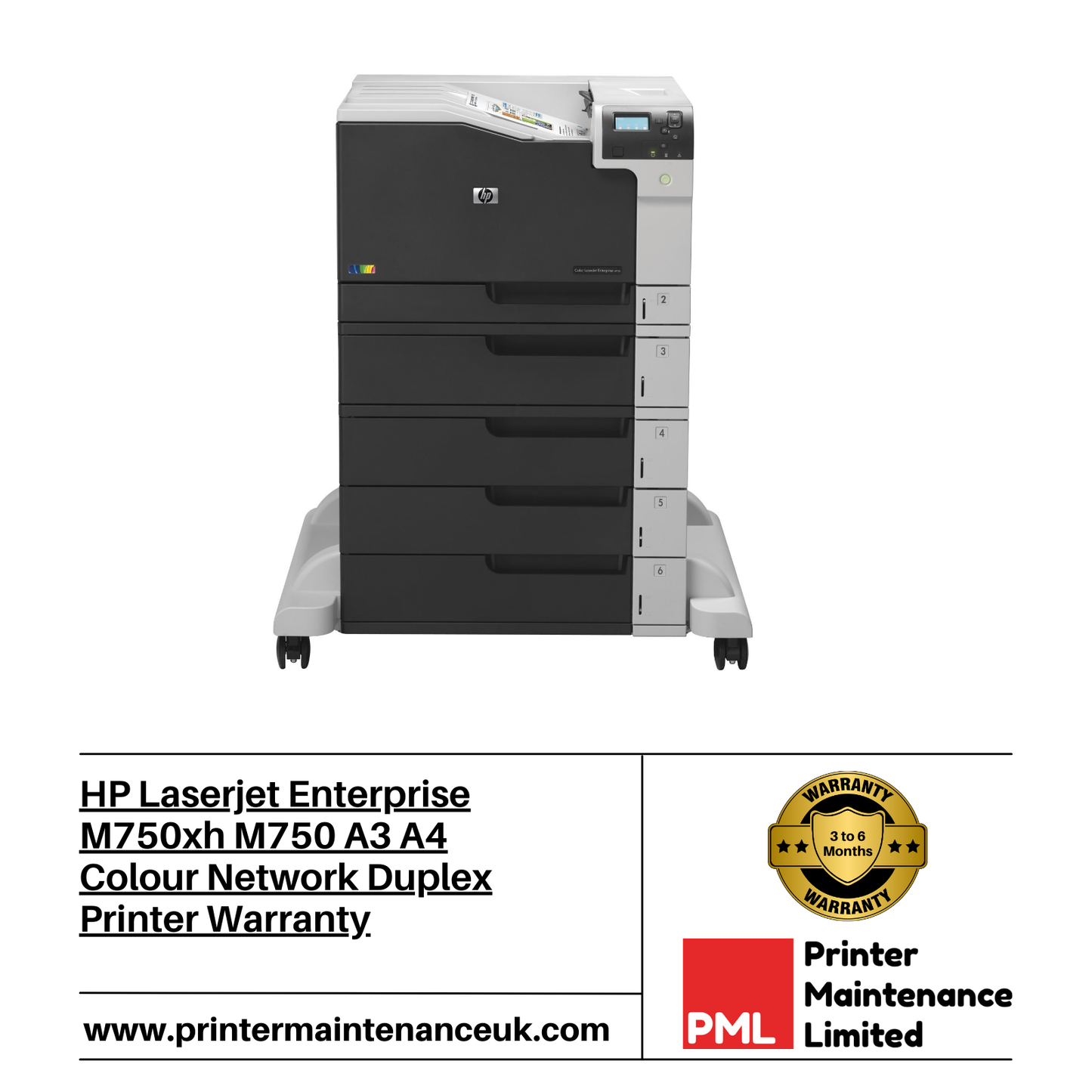 HP LaserJet Enterprise M750XH