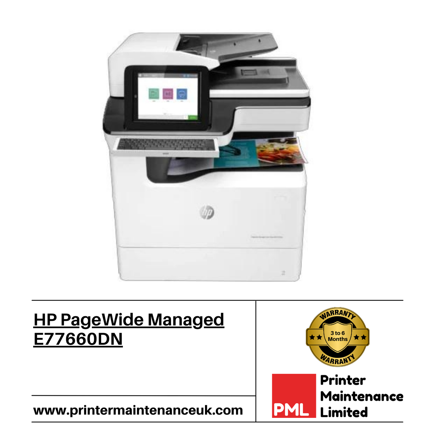 HP PageWide Managed E77660DN