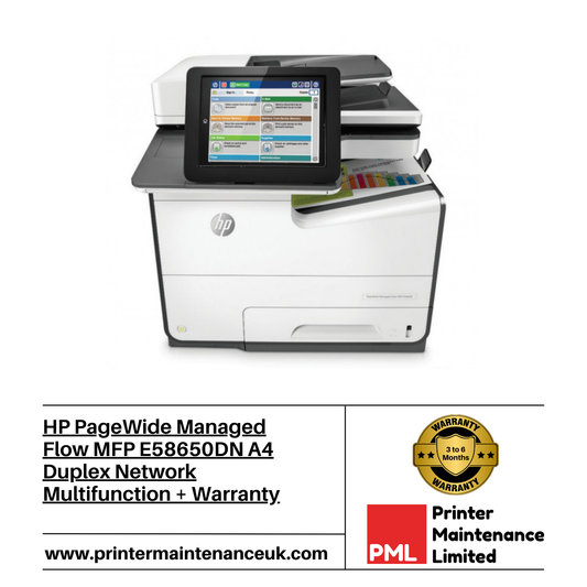 HP PageWide E58650DN MFP A4 Colour