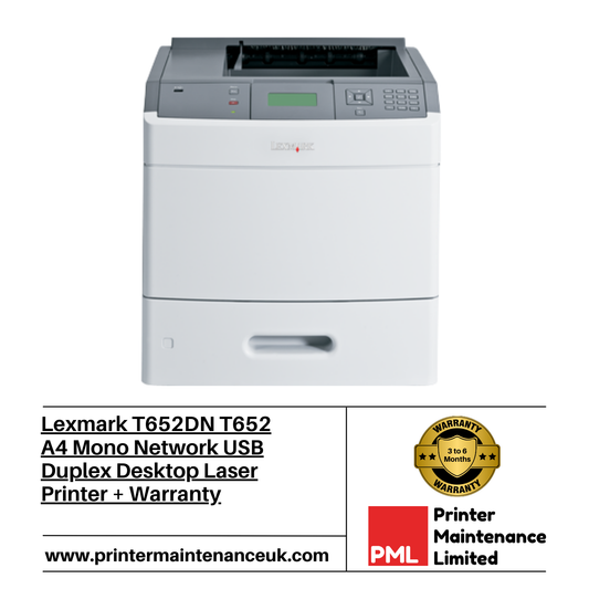 Lexmark T652DN Laser Printer