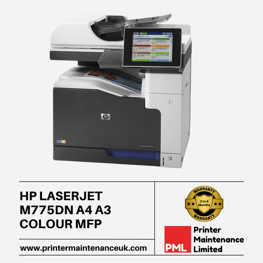 HP LaserJet Enterprise M775DN M775 A4 A3 Colour MFP Multifunction Laser Printer