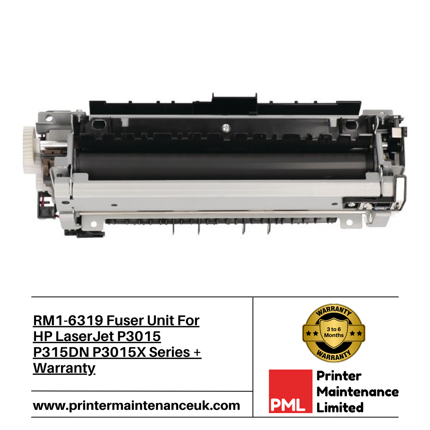 HP LaserJet Enterprise P3015 Fuser Unit - RM1-6319