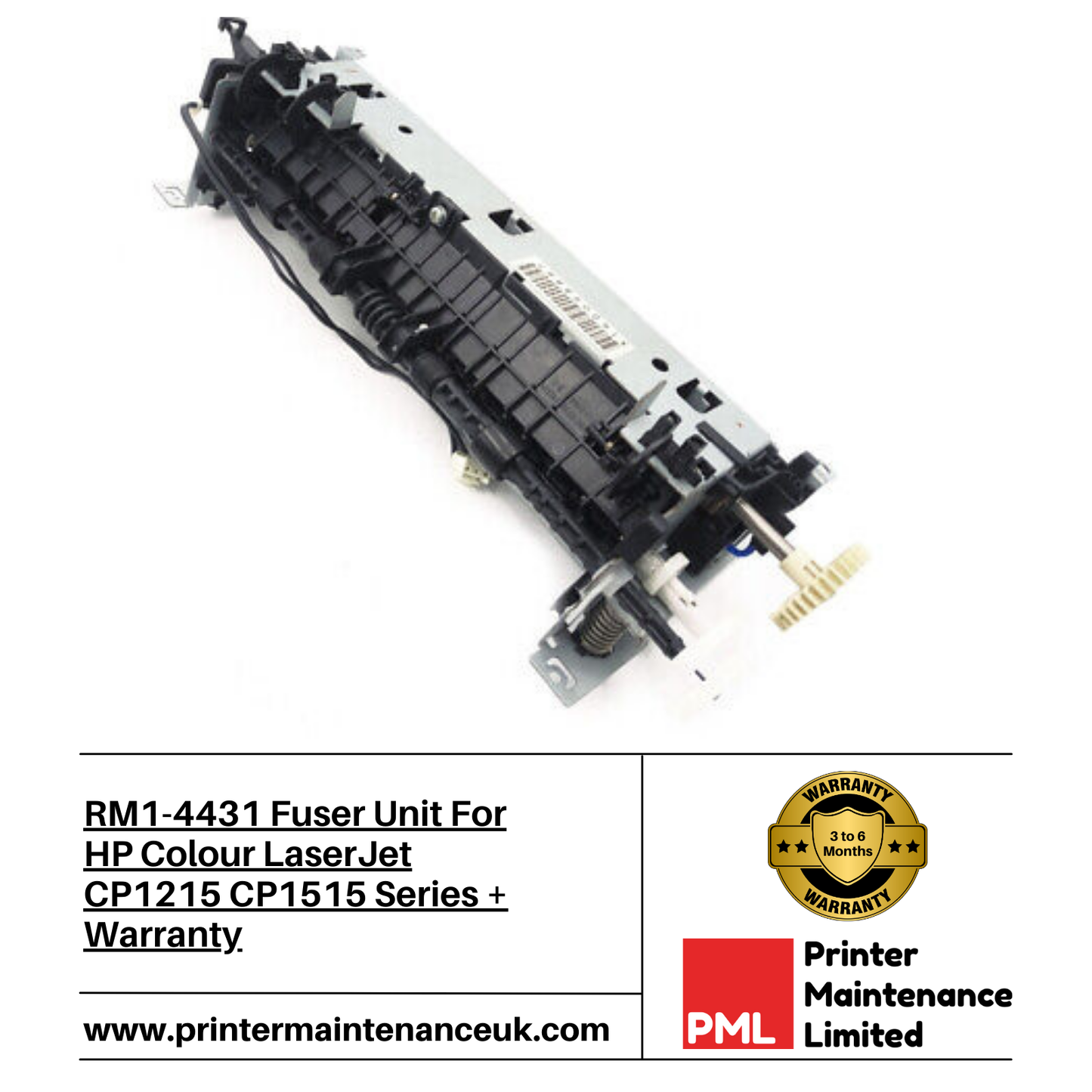 HP CP1525 CP1515 Fuser Unit - RM1-4431