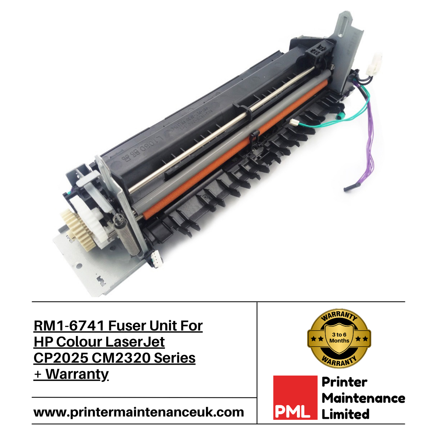 HP LaserJet CP2025 CM2320 Fuser Unit - RM1-6741