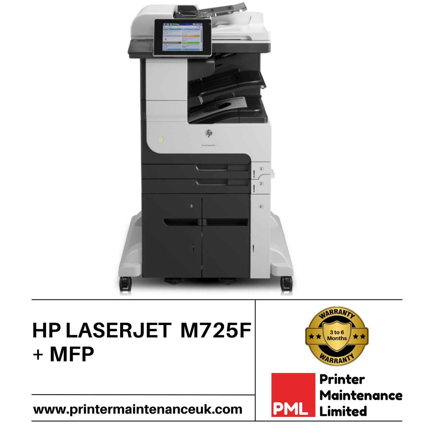 HP LaserJet Enterprise M725F MFP