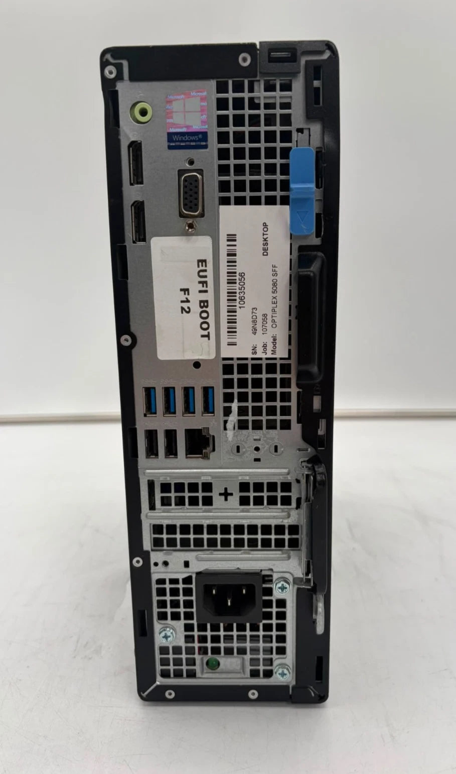 Dell OptiPlex 5080 SFF D15S 3.10GHz i5-10500 Processor 8GB RAM 512GB HDD Grade B
