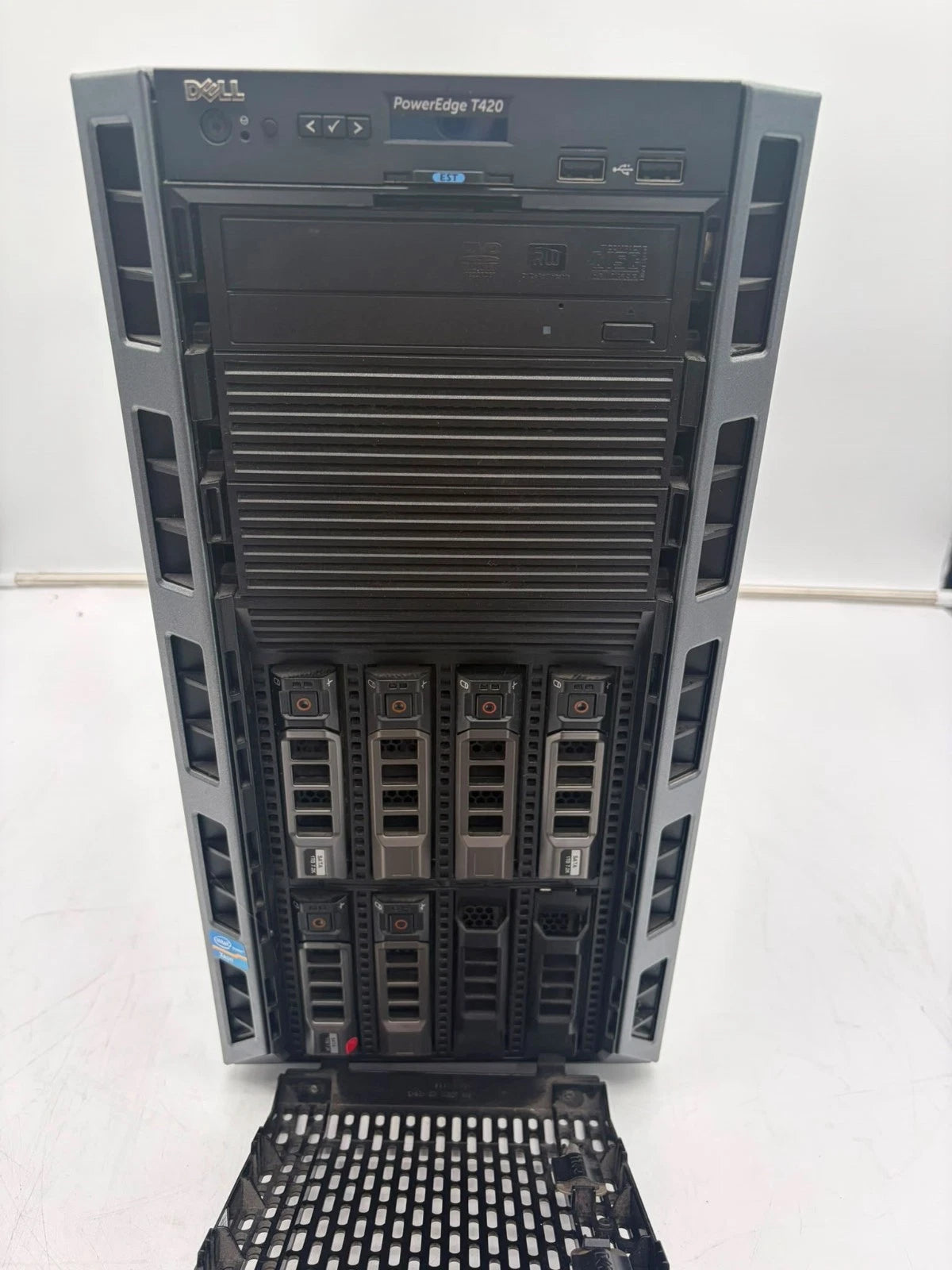 Dell PowerEdge T420 Tower Server 2.20GHz 32GB RAM 1TB HDD X 4 - 2TB HDD Grade B