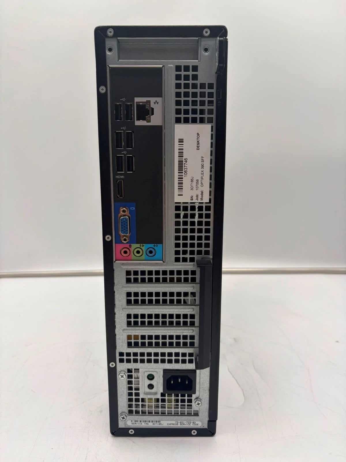 Dell OptiPlex 390 SFF 3.20GHz i3-2120 Processor 4GB RAM 250GB HDD Grade B