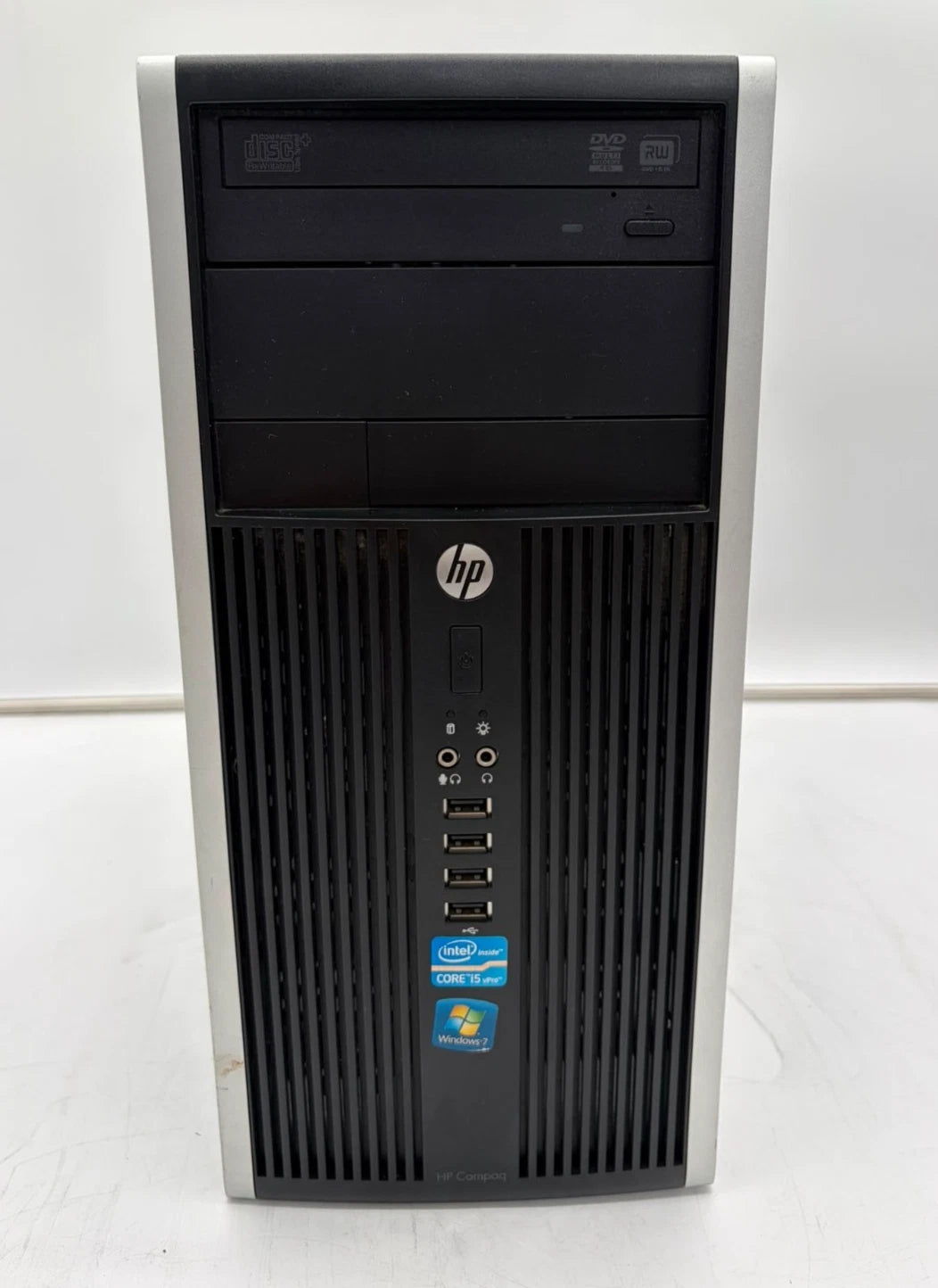 HP Compaq 8200 Elite Microtower 3.10GHz CPU i5-2400 4GB RAM 250GB HDD Grade B