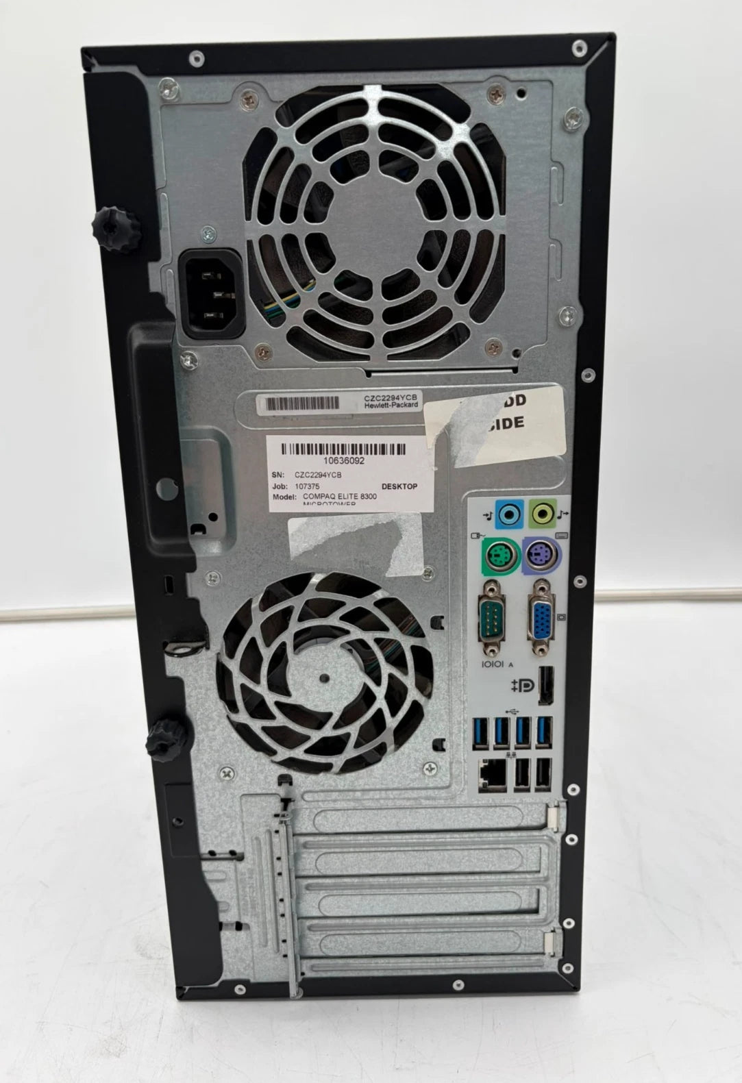 HP Compaq 8300 Elite Microtower 3.20GHz i5-3470 8GB RAM 500GB HDD/SDD Grade B