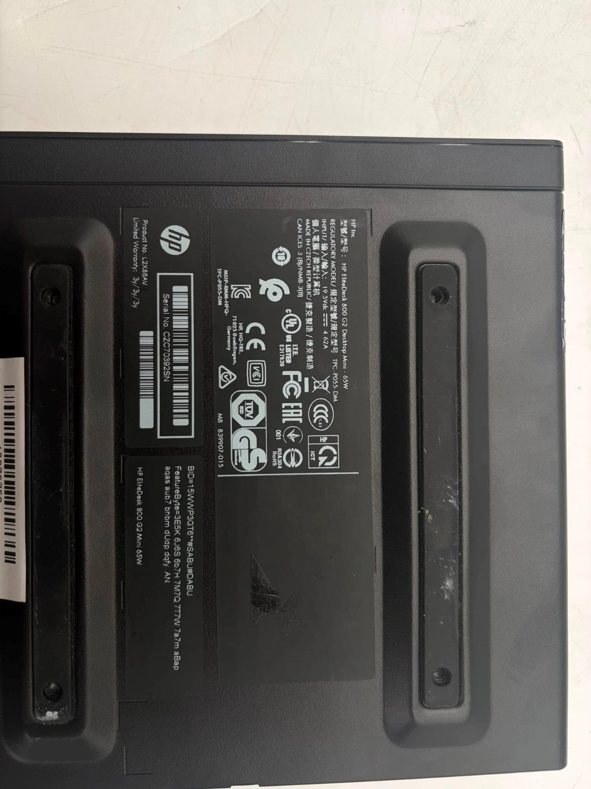 HP EliteDesk 800 G2 Mini 3.20GHz i5-6500 8GB RAM 256GB Grade B