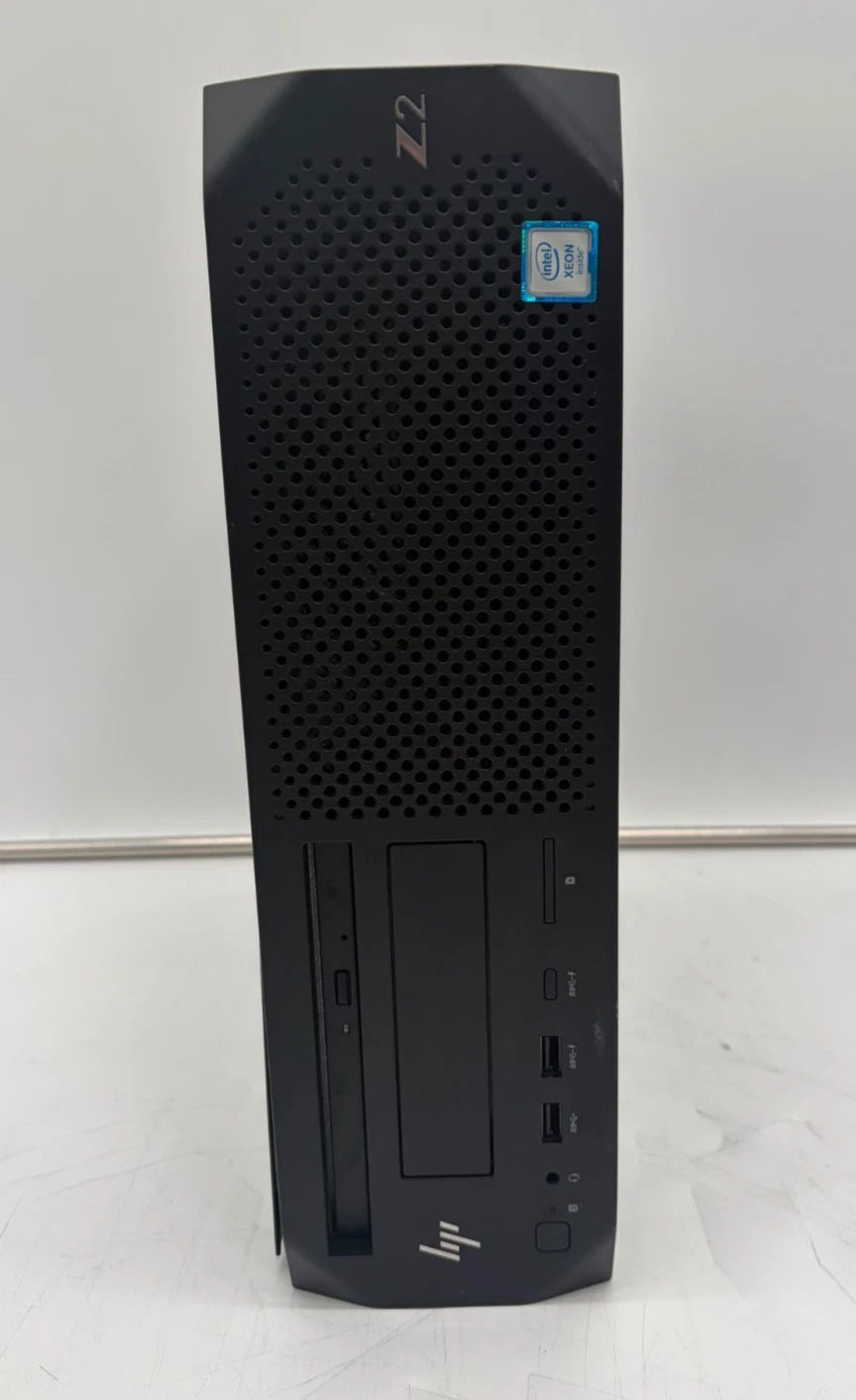 HP Z2 SFF G4 Workstation 3.60GHz CPU E-2144G 32GB RAM 4TB HDD + 512 NVME Grade B