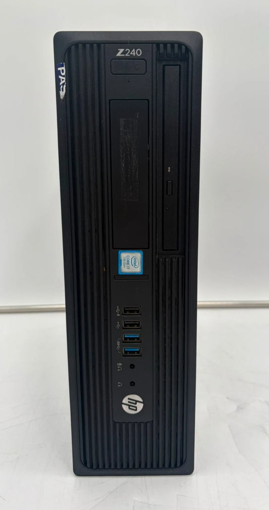 HP Z240 SFF Workstation 3.60GHz CPU i7-7700 16GB RAM 512GB Grade B